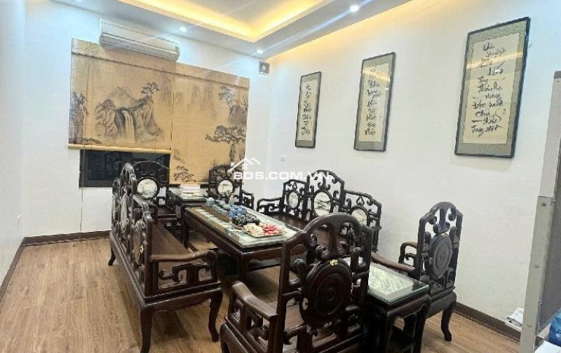 BÁN NHÀ mặt phố HUY DU, 55m2, 5 tầng, thang máy, ô tô, 2 thoáng, nhà đẹp